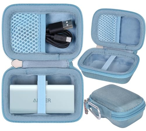 Khanka Etui für Anker Nano/621 5.000mAh 22,5W/12W,Blau