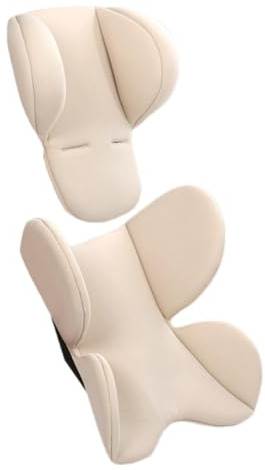 Smileshiney Baby-Autositzkissen, Neugeborenen-Autositzkissen-Einsatz,Weiche Kinderwagen-Kissenpolster - Kopf-Nacken-Sitzpolster, Körperstütz-Kopfstütze, für Autositze, Kinderwagen, Kinderwagen, Liege