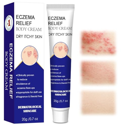 20g Crema para eccema,para la Piel,Ungüento para Eccema,Ungüento calmante e hidratant