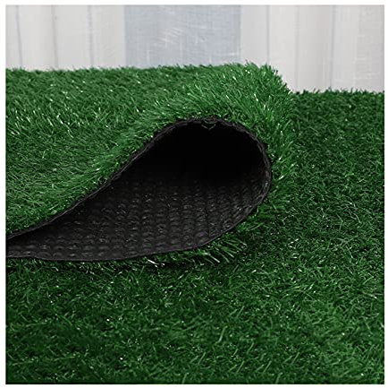 HBALDTEDC Erba Artificiale Che Sembra Un Prato Finto, Tappeto in Erba Sintetica Verde Militare, Tappeto in Erba Sintetica realistica Deluxe
