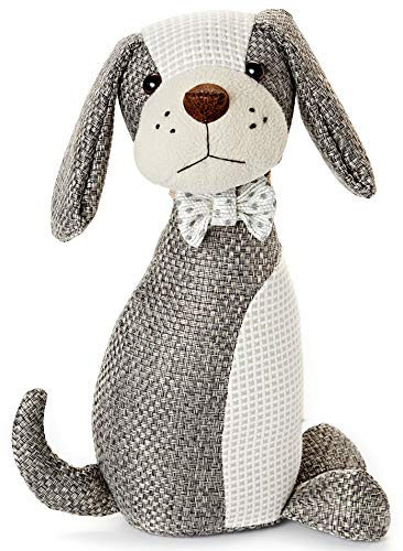 HEITMANN DECO Türstopper Hund – rutschfester Stoff-Türstopper mit Granulat-Füllung – ideal für Kinderzimmer, Flur, Wohnzimmer – Deko für Hundefans - ca. 18 cm / 1.150g