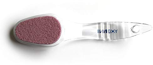 INNOXA - Râpe Pieds Céramique - Double Faces - 3 Couleurs - Elimination des Cornes et Callosités en Douceur