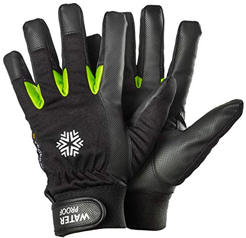 Ejendals Tegara 517 Isolierte wasserdichte gefütterte Arbeitshandschuhe für den Winter, Kälteaufbewahrung, Gefrierschrank, Outdoor-Handschuhe (klein)