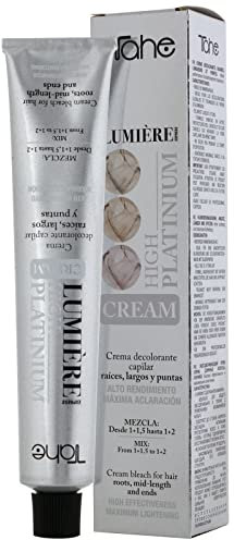 Tahe High Platinium Cream Lumière Express Crema Decolorante para el Cabello, 100 ml