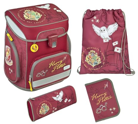 Scooli EasyFit Schulranzen Set 5-TLG. Harry Potter
