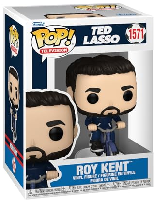 Funko Pop! TV: Ted Lasso – Roy Kent On Bike - Vinyl-Sammelfigur - Geschenkidee - Offizielle Handelswaren - Spielzeug Für Kinder und Erwachsene - TV Fans - Modellfigur Für Sammler und Display