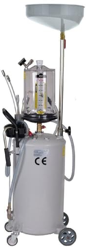 AOAPUMM Collecteur d'huile usée pour véhicules - Séparateur d'huile pour vidange d'huile - Système d'aspiration mobile - Réservoir de collecte d'huile usée avec réservoir de 75 litres pour changement