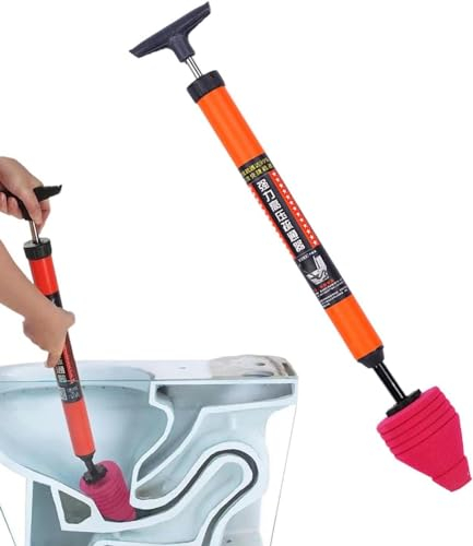 Luft-Toilettenkolben | Rohrreiniger Abflussreiniger | Hochdruck-Toilettenkolben | Multifunktions Hochdruck-WC-Reiniger | Hochdruck Toilet Plunger Für Waschbecken, Badezimmer, Küchen