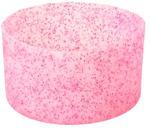 PATIKIL Silicone Boot, 1pcs Bottom Sleeve Protector, Anti-Slip Protective Sleeve for Water Bottle, Car Travel Cup, Transparent Sequin Pink