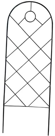 LOVIVER Metal Plant Trellis Plant Wire Frame Easy Setup Decorative Metal Holder Garden Vine Support Rack for Porch Outside Rose