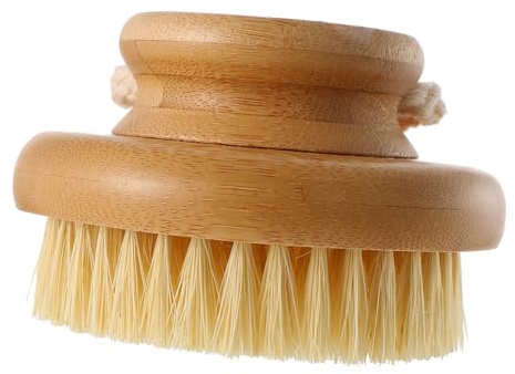 DECOMELODY Cepillo De Ducha De Esparto Exfoliante Corporal Para Eliminar Células Muertas Cepillo Para Champú Higiene De Espalda Baño
