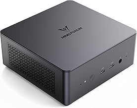 MINIS FORUM Mini PC UM790 Pro, Processeur AMD Ryzen 9 7940HS (8C/16T, jusqu'à 5,2 GHz), AMD Radeon 780M, 32 Go DDR5 (jusqu'à 5600 MHz), SSD de 1 TB, 2 x HDMI, 2 x USB4, Wi-FI 6E, BT 5.3, 4 x USB 3.2