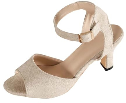 Sandali Donna Pelle Sandali Donna Tacco Alto Pianta Larga Scarpe Nere Eleganti Ballerine Con Decollete Rosa Cipria Tacchi Alti Schiava Sandalo Oro Fucsia Cinturino A Punta High Heels 43 Décolleté Blu