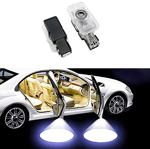 Duleutgnu Lot von 2 Autotür Logo LED Einstiegsleuchte Lichter Tür Beleuchtung Willkommen Projektionslicht Emblem HD für Volvo (Normal)