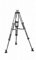 Manfrotto MVTTWINMC CF Treppiede Video a Gamba Doppia con Stabilizzatore Intermedio e Culla da 100/75 mm, Nero