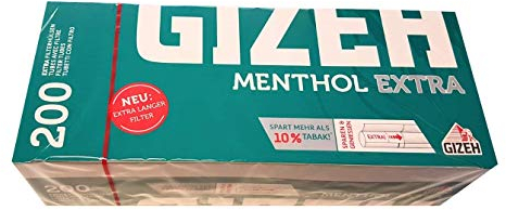 Gizeh Mentol Extra Manguitos Filtro 1000 (5x 200)