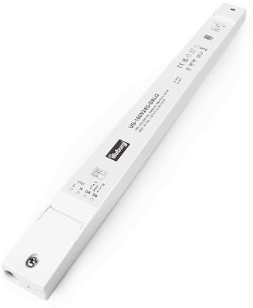 illuburg LED Trafo 24V 30W - 100W Dimmbar DALI PUSH Flickerfree Slim für LED Streifen Möbeleinbau Netzteil Treiber Driver Power Supply