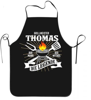 EIHI Tablier Barbecue pour Homme Tabliers de Cuisine Réglable Tablier Barbecue Imperméable pour Homme Cadeau pour Fête des Pères