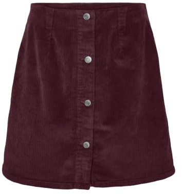 VERO MODA Vmetta Hr Short Corduroy Skater Skirt