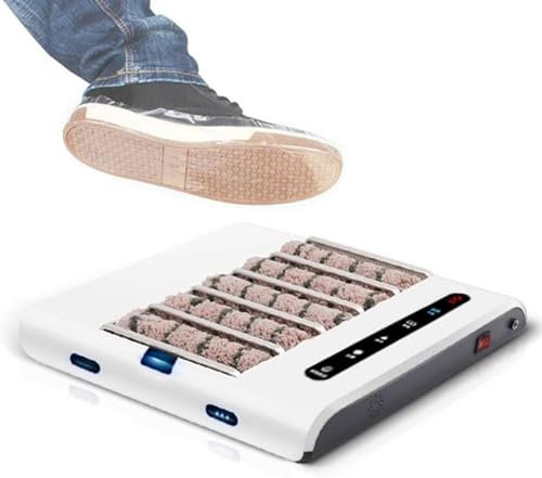 HSSMEUR Machine de Nettoyage de Semelles, cireuse de Chaussures à Induction Automatique, pour la Maison et l'hôtel