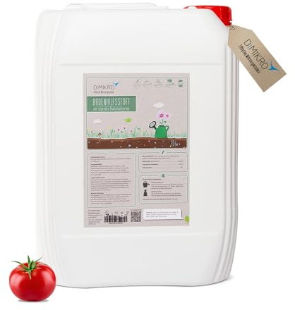 Micro-organismes efficaces - EM actif - DIMIKRO® Agent d'amélioration du sol - Prêt à l'emploi pour le jardin et l'agriculture, en tant qu'activateur de sol, accélérateur de compost, protection des