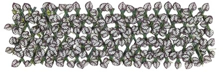 Haies Artificielles - Mur D'intimité Extensible, Clôture De Feuillage En Plastique | Tell À Feuilles Vertes Synthétiques, Panneau D'écran De Jardin Décoratif, Faux Diviseur De Lierre Pour Le Salon, Pa