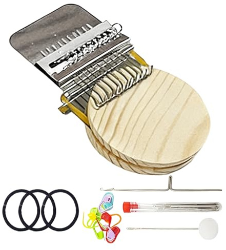 Aizuoni Webstuhl, Stopf Loom, Stopfwebstuhl, Stopfzubehör Zum Flicken, Speedweve-Webwerkzeug Set, Handwebstuhl Maschine Für Socken Jeans Kleidung Bastelkunst Garnprojekte Häkeln Und Stickerei