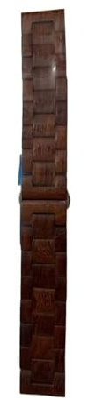 Träarmband Rostfritt stål Vikspänne Quick-release Design Justerbar längd(B,23mm)