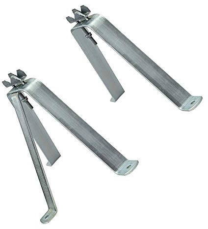 Wandbefestigung/Masthalterung aus hochwertigem Stahl 25 cm - Mast- oder Stangenbefestigung bis 60 mm aus verzinktem Stahl für Antennen (Satellit, DVB-T2 Radio, LTE) Sonnenschirm, Sonnensegel