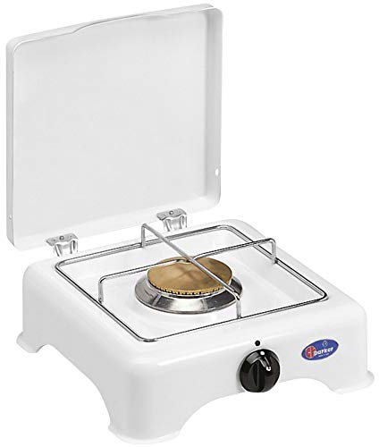 Parker 5321 CBM - Hornillo de gas con 1 fuego para uso exterior, fabricado en Italia