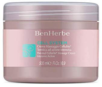 Ben Herbe Cell System Crema Massaggio Corpo Cellulite Termica Azione Intensiva 500ml