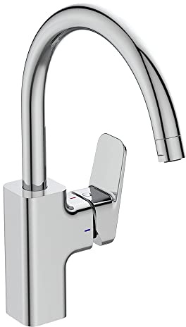 Ceraplan Küchenarmatur mit hohem Rohrauslauf