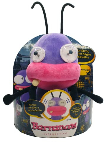 Wallatoys WL004 Interaktives Plüschtier Ameisenfarm Barrancas mit Sounds, bunt