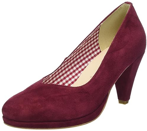 Hirschkogel Damen Pumps, Bordo, 40 EU