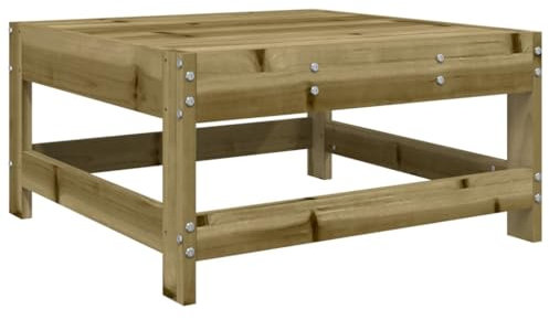 vidaXL Gartenhocker, Modular Gartenmöbel Lounge, Sitzhocker Hocker für Garten Terrasse Balkon, Holzhocker Fußhocker, Kiefernholz Imprägniert