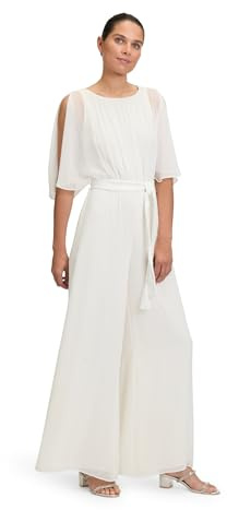 Vera Mont Damen Jumpsuit mit Bindegürtel