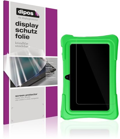 dipos I 2x Schutzfolie klar kompatibel mit Jikocxn 7 Zoll Tablet Folie Displayschutzfolie