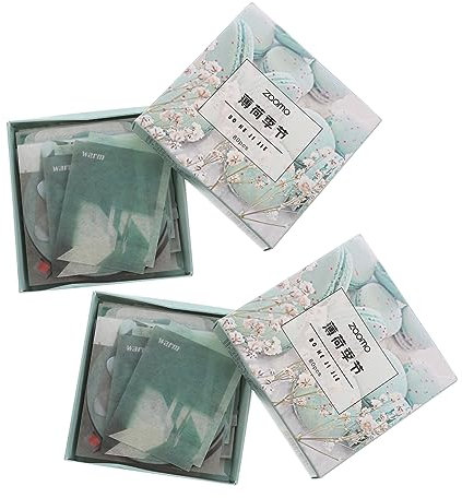 HOODANCOS Boxen Mit Dekorativen Aufklebern Aus Washi Für Scrapbooking Und -projekte Journal-Sticker Für Kreative Gestaltung Und Persönliche Notizen