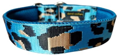 Zugstopp Halsband Hunde Weich Gepolstert 4cm breit Robuster Zugstopp für maximale Sicherheit bequemes Halsband leicht & elegant (max. 44cm Hals- 50cm Kopfumfang)