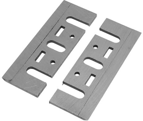 Lames de Rabot HSS 82mm Lot de 2 pour Rabots Électriques N1900B KP0810 DW26676