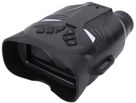 Fernglas mit Kamera, 4K QHD 48MP Digitales Fernglas mit 3 -Zoll -Display 8X Zoom und 1/4 -Zoll -Halterung für Vogelbeobachtungsreisen und Aktivitäten Im Freien (Black)
