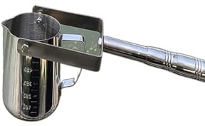 Stainless Steel Telescopic Water Sampler, Portable Dipper with Graduated Scale for Easy Liquid Collection in Ponds, Streams, and Pools