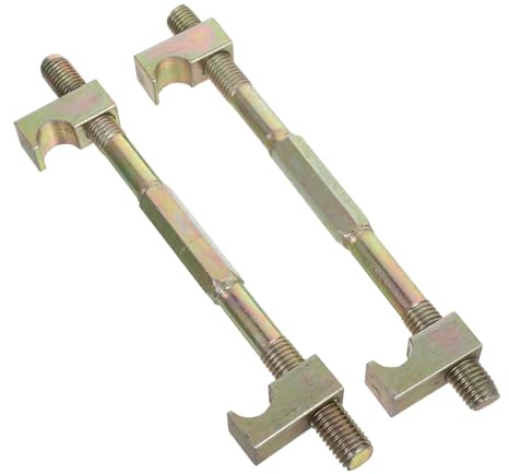 ZUNOXAZ 2pcs Heavy Duty Manual Car Strut Spring Compressor Tool for Suspension Shock Absorber Removal with Secure Clamp Wear Resistant Metal Construction Compatible with Various Vehicle