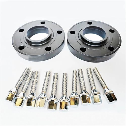 Entretoises Roue Pour BMW E39 Série 5 525i 528i 530i 540i Entretoises Roue Centrées 2 Pièces 15 Mm 5 X 120 | 5 X 4,72 Pouces | 74,1 Mm | 12 X 1,5 Boulons Élargisseurs Voie Auto
