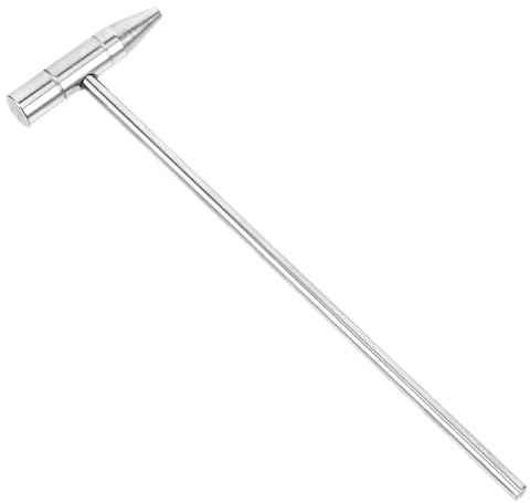 Hoement Robuster Daumen Klavierstimmhammer aus Metall Tragbares Stimmgerät für Kalimba mit Langlebigem Design und Kompakter Größe für Präzises Stimmen und Schallwartung