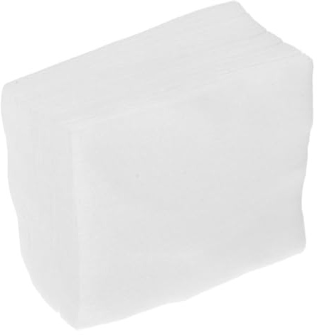 Balacoo 2400 Stück Abschminktücher aus Baumwolle Dünnes Design mit Starker Absorption Weiße Wattepads für Tägliche Hautpflege und Unterwegs