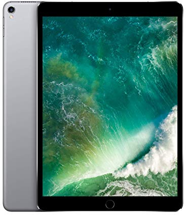 Apple iPad Pro 10.5 256GB Wi-Fi + Cellular - Space Grey - Unlocked (Renewed)