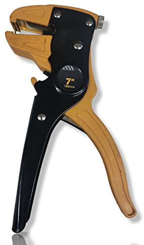 Pinza spellafili automatica frontale e taglio laterale spela fili da 0.2 a 6.00 mm² taglia cavi da 0.08 a 8 mm²