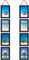 EYMPEU 10x15 Cadre Photo Noir, Lot de 2 Collage Quatre Ensemble Suspendu pour décorer le salon, la chambre, le bureau