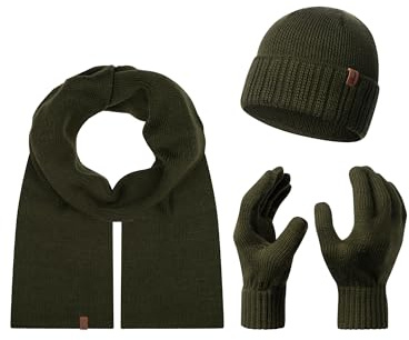Rock Creek Winter Mütze Schal Handschuh-Set M78